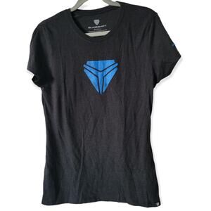 Polaris Slingshot Shield Graphic Dark Gray Women T-shirt Tee Sz S